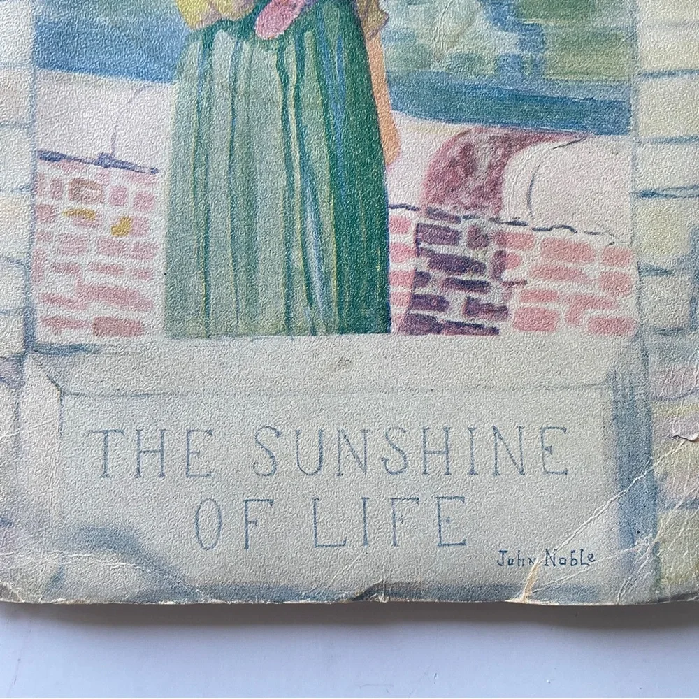 Antique 1912 The Sunshine of Life Book Goldsmith-Woolard Rare Collectible Poem - Picture 2 of 9
